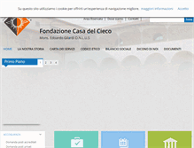 Tablet Screenshot of casadelcieco.org